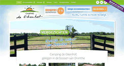 Desktop Screenshot of camping-de-eikenhof.nl